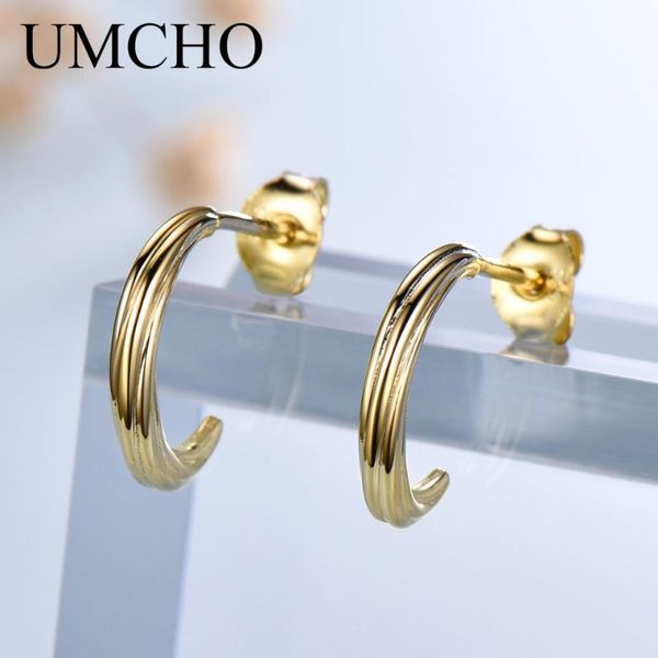 stud umcho 100% real 925 sterling silver earrings simple fashion party for women birthday gifts fine jewelry yellow, Golden;silver
stud umcho 100% real 925 sterling silver earrings simple fashion party for women birthday gifts fine jewelry yellow, Golden;silver