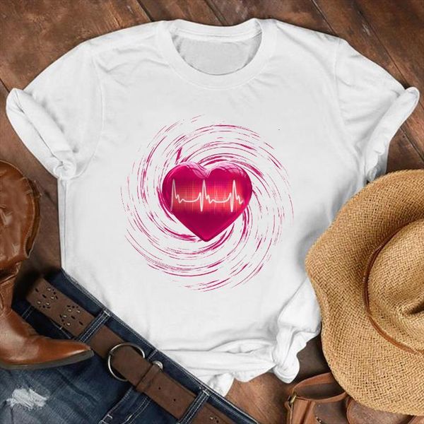 men lady love heart t shirt short sleeve printed cute 90s fashion clothes female print tee mens graphic, White;black
men lady love heart t shirt short sleeve printed cute 90s fashion clothes female print tee mens graphic, White;black