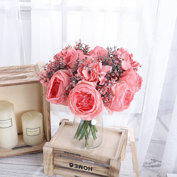 decorative flowers & wreaths big silk rose peony artificial flower white bouquet background decoration diy berry fake plant hom
decorative flowers & wreaths big silk rose peony artificial flower white bouquet background decoration diy berry fake plant hom