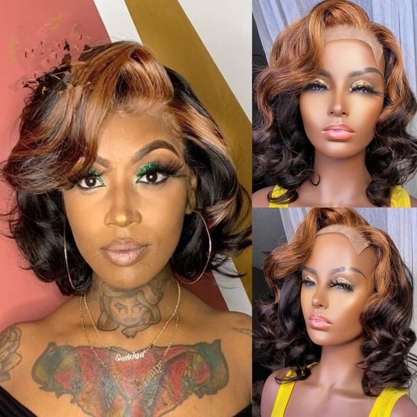 highlight color loose wave wig glueless remy human hair lace part front wigs preplucked 13x4 ombre colored 150%density for women diva1, Black;brown
highlight color loose wave wig glueless remy human hair lace part front wigs preplucked 13x4 ombre colored 150%density for women diva1, Black;brown