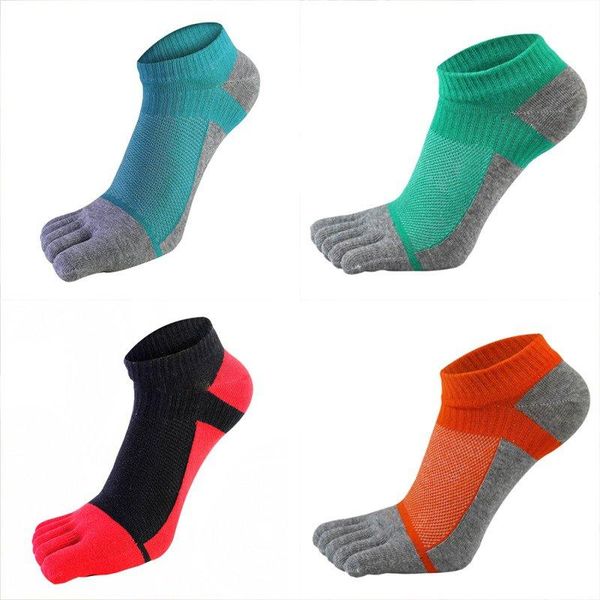 sports socks 1 pair men womensection short splicing mesh stitching color cotton comfortable thin five-finger, Black
sports socks 1 pair men womensection short splicing mesh stitching color cotton comfortable thin five-finger, Black