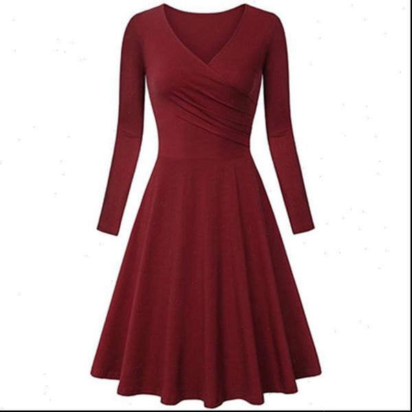 womens dresses spring women dress long sleeve o neck casual black cotton vintage a line blue elegant vestidos, Black;gray
womens dresses spring women dress long sleeve o neck casual black cotton vintage a line blue elegant vestidos, Black;gray