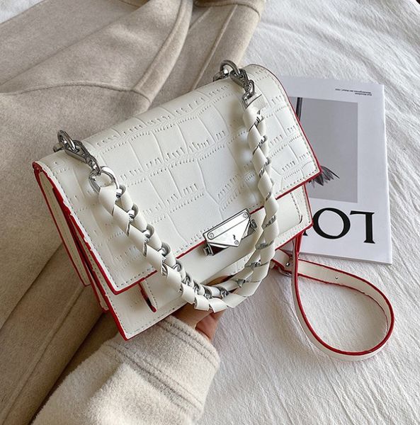 handbag fashion female bag trend one shoulder messenger tote women ins stone pattern chain
handbag fashion female bag trend one shoulder messenger tote women ins stone pattern chain