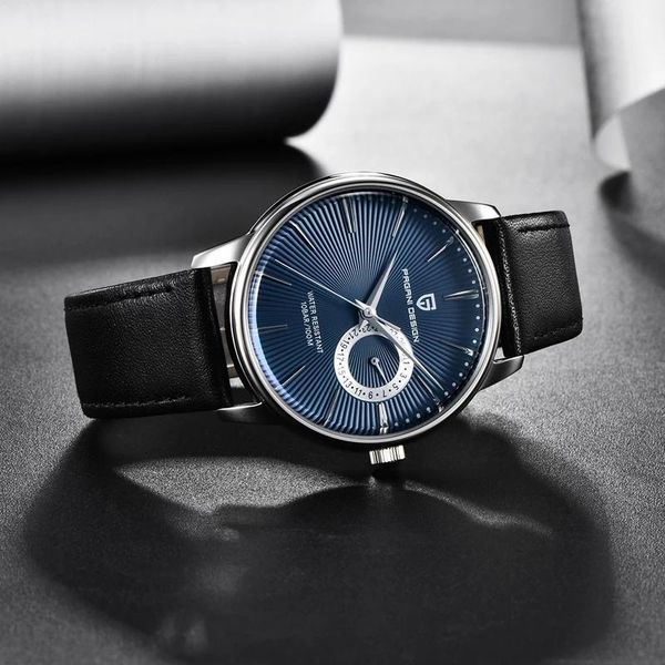 wristwatches pagani design luxury men's quartz watch brand leather strap wrist business casual sports waterproof relogio masculino, Slivery;brown
wristwatches pagani design luxury men's quartz watch brand leather strap wrist business casual sports waterproof relogio masculino, Slivery;brown