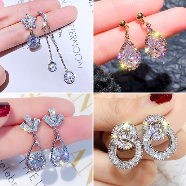 925 silver needle zircon earrings fashion temperament lady autumn and winter earrings personality fashion versatile diamond earrings
925 silver needle zircon earrings fashion temperament lady autumn and winter earrings personality fashion versatile diamond earrings