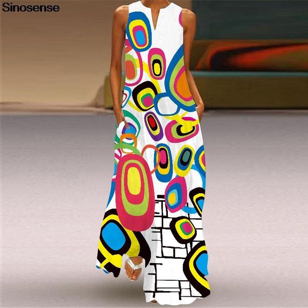 casual dresses geometric print vintage summer boho dress women v neck sleeveless tunic tank loose chiffon long elegant party beach maxi, Black;gray
casual dresses geometric print vintage summer boho dress women v neck sleeveless tunic tank loose chiffon long elegant party beach maxi, Black;gray