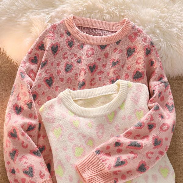 women's sweaters autumn vintage o neck sweater winter 2021 sweet love long lazy long-sleeved women pullover knitted loose jumper, White;black
women's sweaters autumn vintage o neck sweater winter 2021 sweet love long lazy long-sleeved women pullover knitted loose jumper, White;black