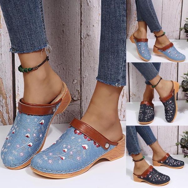 sandals women's summer 2021 for ladies slip-on square heels round toe breathable slippers shoes, Black
sandals women's summer 2021 for ladies slip-on square heels round toe breathable slippers shoes, Black