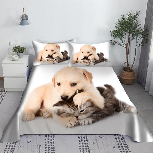 sheets & sets dog lovers bed sheet set with case digital polyester printing flat print home textile 1/1.2/1.35/1.5/1.8/2.0m
sheets & sets dog lovers bed sheet set with case digital polyester printing flat print home textile 1/1.2/1.35/1.5/1.8/2.0m