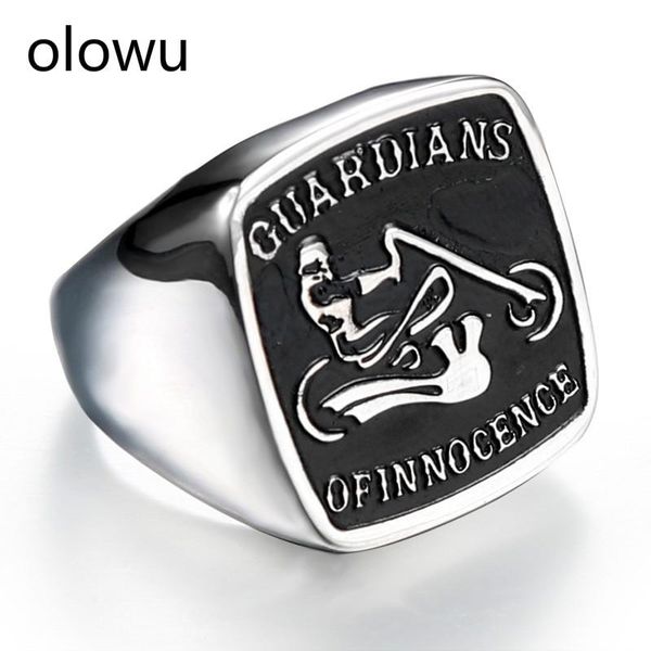 cluster rings olowu men's motorcycle biker ring vintage silver black stainless steel motorbike square punk jewelry for men hiphop, Golden;silver
cluster rings olowu men's motorcycle biker ring vintage silver black stainless steel motorbike square punk jewelry for men hiphop, Golden;silver