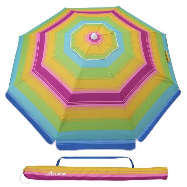 tents and shelters movto1pc rainbow pattern beach umbrella uv protection with aluminum pole portable wind adjustable sand umbrel
tents and shelters movto1pc rainbow pattern beach umbrella uv protection with aluminum pole portable wind adjustable sand umbrel