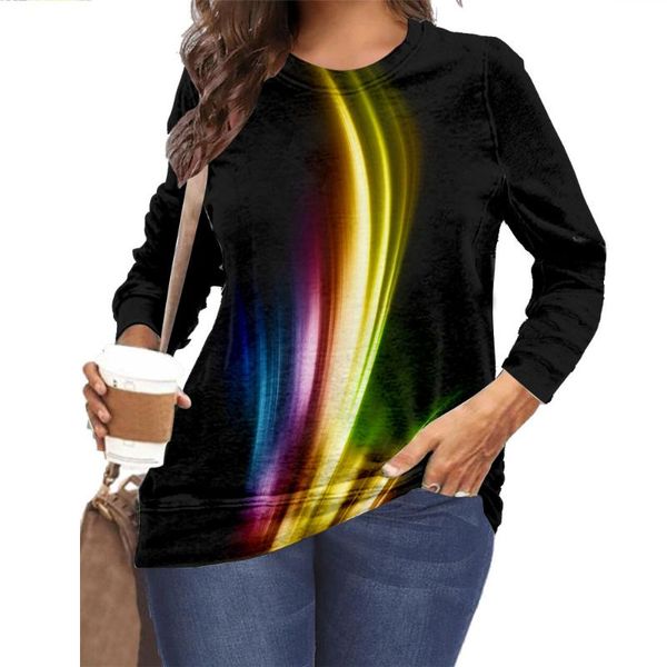 men's hoodies & sweatshirts light effect 3d digital printing hip-hop trend street retro casual round neck sweater oversiz, Black
men's hoodies & sweatshirts light effect 3d digital printing hip-hop trend street retro casual round neck sweater oversiz, Black