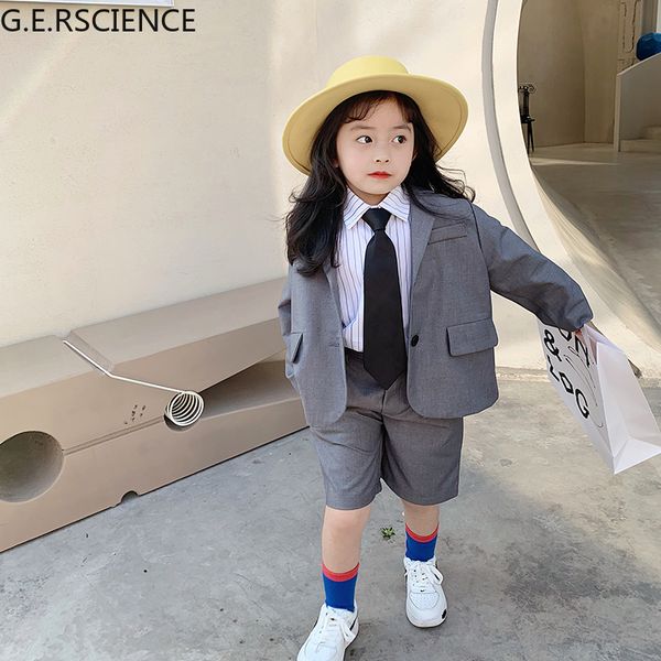 2022 spring and autumn clothing girls new two-piece solid color suit children handsome boy suit child suit shorts, White
2022 spring and autumn clothing girls new two-piece solid color suit children handsome boy suit child suit shorts, White