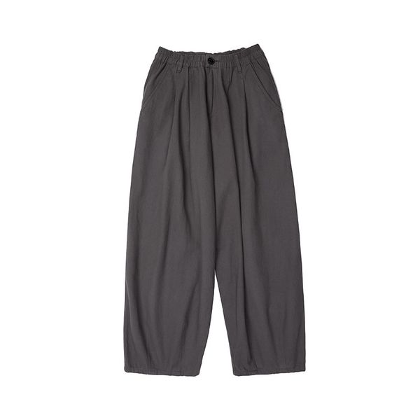 men's pants fashion korean brand straight tube wide leg casual for men and women, Black
men's pants fashion korean brand straight tube wide leg casual for men and women, Black