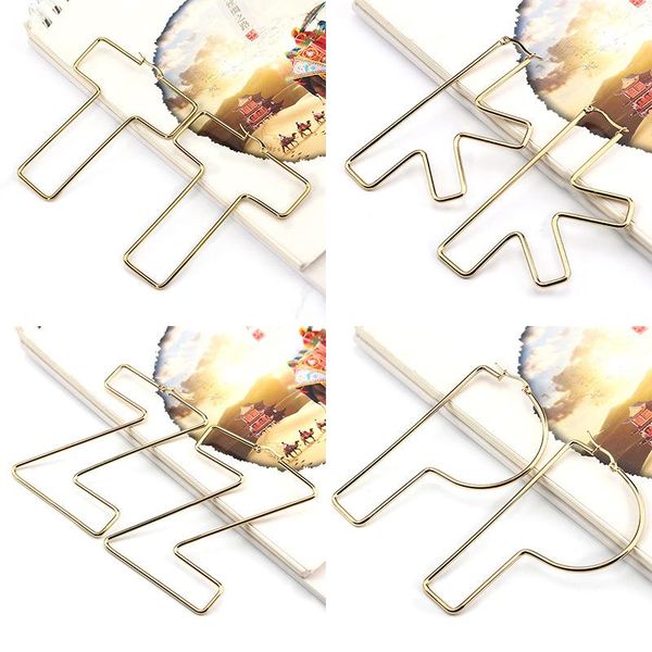 hoop & huggie 2021 316l stainless steel letter earrings simple minority gold irregular for women waterproof, Golden;silver
hoop & huggie 2021 316l stainless steel letter earrings simple minority gold irregular for women waterproof, Golden;silver