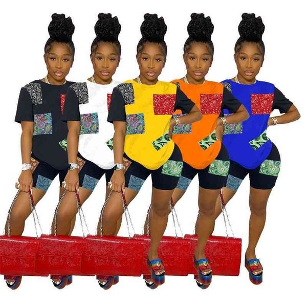 women designers clothes 2021 tracksuits two piece set paisley patch printing summer street fashion, Gray
women designers clothes 2021 tracksuits two piece set paisley patch printing summer street fashion, Gray