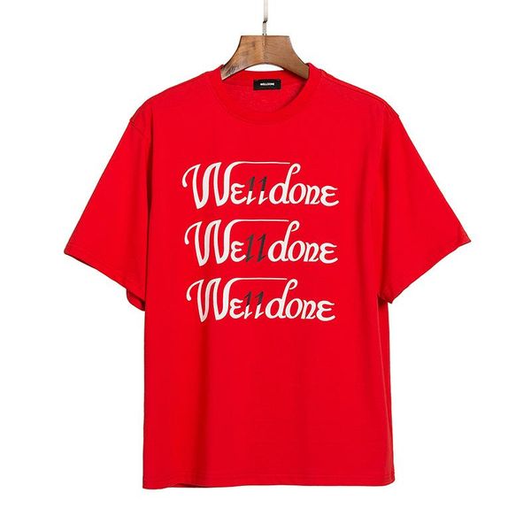 men's t-shirts 2021 summer we11done short-sleeved men women 1:1 red and white cotton loose wild couple t-shirt, White;black
men's t-shirts 2021 summer we11done short-sleeved men women 1:1 red and white cotton loose wild couple t-shirt, White;black