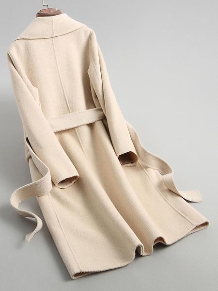 women's wool & blends autumn winter jacket women double-side woolen coat female korean coats alpaca vintage long jackets kqn32028 my192, Black
women's wool & blends autumn winter jacket women double-side woolen coat female korean coats alpaca vintage long jackets kqn32028 my192, Black