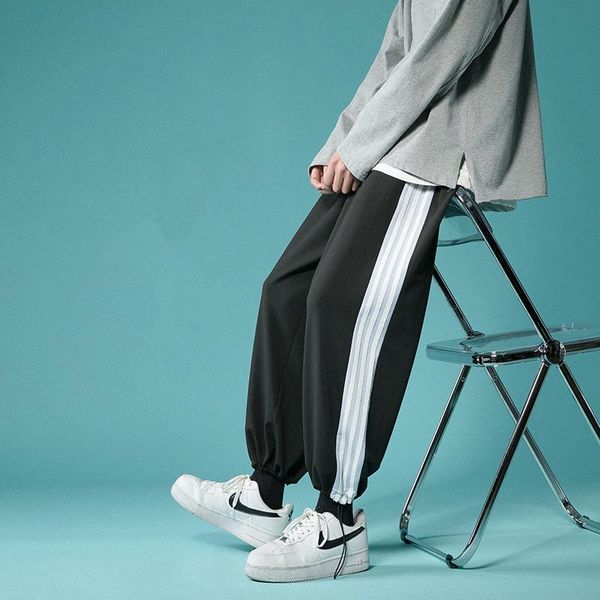 men's pants the spring and autumn period two boys wearing sweatpants beam foot leisure nine minutes of contracted haroun, Black
men's pants the spring and autumn period two boys wearing sweatpants beam foot leisure nine minutes of contracted haroun, Black