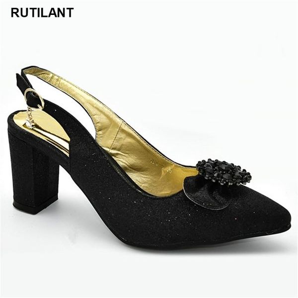 dress shoes latest heeled elegant point toe sandals pumps women nigerian shoe for party high quality, Black
dress shoes latest heeled elegant point toe sandals pumps women nigerian shoe for party high quality, Black