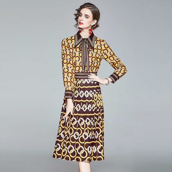 fashion elegant yellow women shirt dress autumn slim female vintage long sleeve turn-down collar print party dresses vestidos 210525, Black;gray
fashion elegant yellow women shirt dress autumn slim female vintage long sleeve turn-down collar print party dresses vestidos 210525, Black;gray