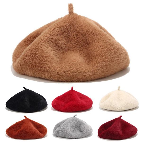 berets lady autumn winter french classic beret women painter hat vintage caps female warm walking cap, Blue;gray
berets lady autumn winter french classic beret women painter hat vintage caps female warm walking cap, Blue;gray