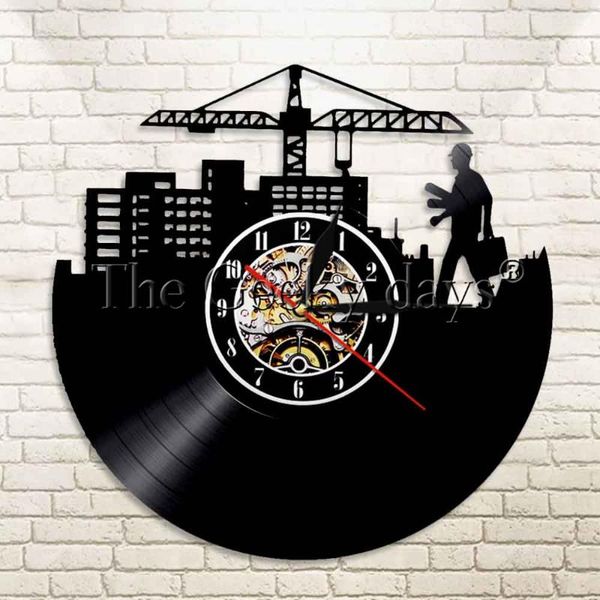 wall clocks 1piece building worker home clock architect made of record lp architectural skyline art vintage decor
wall clocks 1piece building worker home clock architect made of record lp architectural skyline art vintage decor