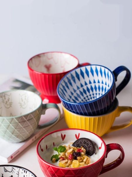 mugs large capacity coffee oatmeal cup kitchen breakfast cereal cute household ceramic milk drinkware home decor
mugs large capacity coffee oatmeal cup kitchen breakfast cereal cute household ceramic milk drinkware home decor