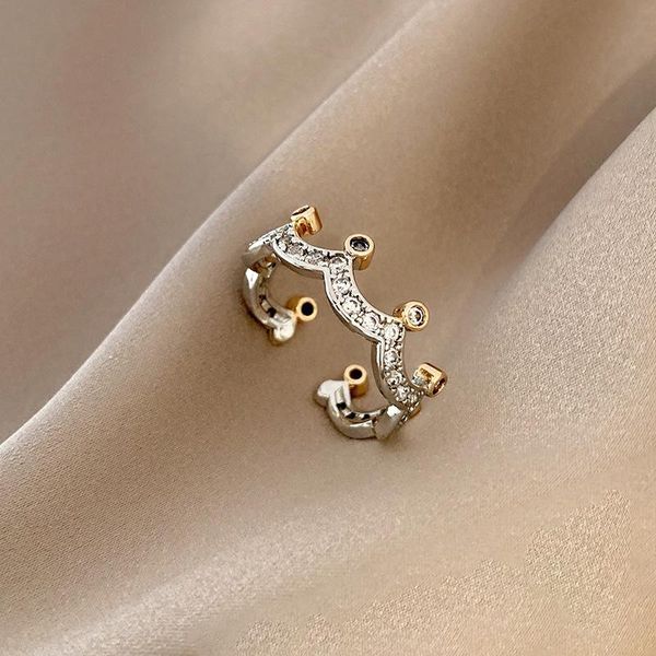 wedding rings fashion jewellery high-quality crown women's simple creative design cool female ring for women girls, Slivery;golden
wedding rings fashion jewellery high-quality crown women's simple creative design cool female ring for women girls, Slivery;golden