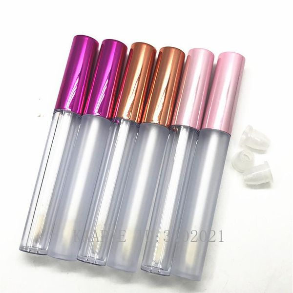 storage bottles & jars 2.5ml 50/100pcs empty clear/frosted lip gloss tube, diy container with pink/rose red/rose gold lid, round cosmetics m
storage bottles & jars 2.5ml 50/100pcs empty clear/frosted lip gloss tube, diy container with pink/rose red/rose gold lid, round cosmetics m