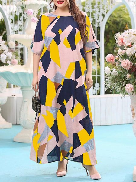 casual dresses 2021 summer women o neck short sleeve colorful print dress plus size 5xl loose oversized big maxi long, Black;gray
casual dresses 2021 summer women o neck short sleeve colorful print dress plus size 5xl loose oversized big maxi long, Black;gray