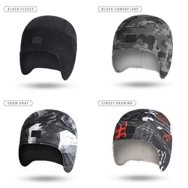 outdoor hats keep warm ski cap winter thermal fleece cycling mtb helmet hat sport running hiking headwear soft ear warmer, Black;white
outdoor hats keep warm ski cap winter thermal fleece cycling mtb helmet hat sport running hiking headwear soft ear warmer, Black;white