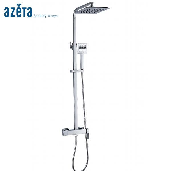 azeta chrome plated rainfall shower set bathroom wall mounted system single handle faucet at6618 sets
azeta chrome plated rainfall shower set bathroom wall mounted system single handle faucet at6618 sets