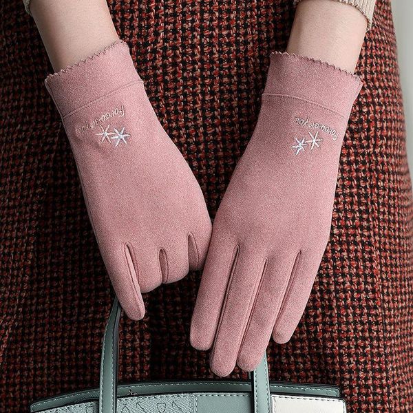 sports gloves 2021 fashion women winter windproof warm mittens touchscreen outdoor sport cycling driving full finger, Black
sports gloves 2021 fashion women winter windproof warm mittens touchscreen outdoor sport cycling driving full finger, Black