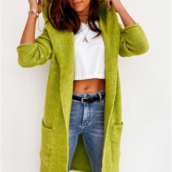 women's jackets coats autumn and winter 2021 loose fitting long cashmere pocket hooded knitted cardigan sweater for women 56cd, Black;brown
women's jackets coats autumn and winter 2021 loose fitting long cashmere pocket hooded knitted cardigan sweater for women 56cd, Black;brown