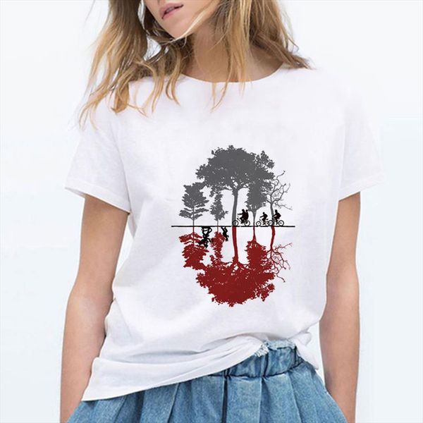 stranger things print and women men t shirts womens harajuku the world turned upside down short sleeve casual camiseta, White;black
stranger things print and women men t shirts womens harajuku the world turned upside down short sleeve casual camiseta, White;black