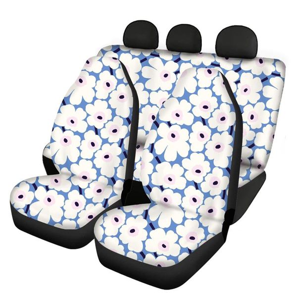 white flower print women car seat cover front rear entire set auto accessories for all season flexible stretchable chair covers
white flower print women car seat cover front rear entire set auto accessories for all season flexible stretchable chair covers