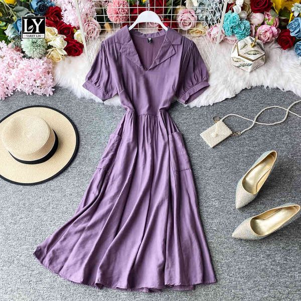 dresses new summer solid short sleeve turndown collar a line sleeveless high waist puff lady dress, Black;gray
dresses new summer solid short sleeve turndown collar a line sleeveless high waist puff lady dress, Black;gray