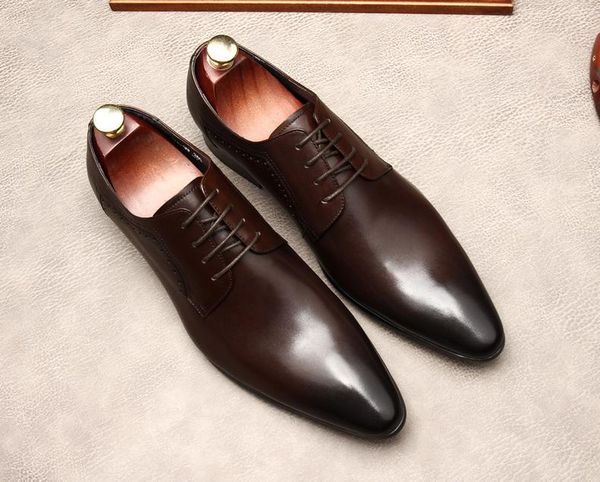 italian dress men shoe genuine leather designer oxford for formal wedding office brogue business shoes black brown
italian dress men shoe genuine leather designer oxford for formal wedding office brogue business shoes black brown