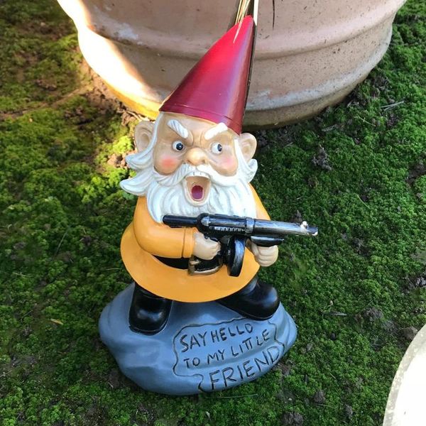dwarf resin gnome doll garden figurines courtyard landscape decoration take gun sculpture naughty statue decorative objects &
dwarf resin gnome doll garden figurines courtyard landscape decoration take gun sculpture naughty statue decorative objects &