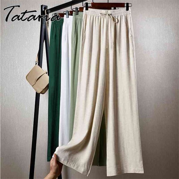 classic casual cotton linen pants women mid waist wide leg trousers green loose summer women's street style 210514, Black;white
classic casual cotton linen pants women mid waist wide leg trousers green loose summer women's street style 210514, Black;white