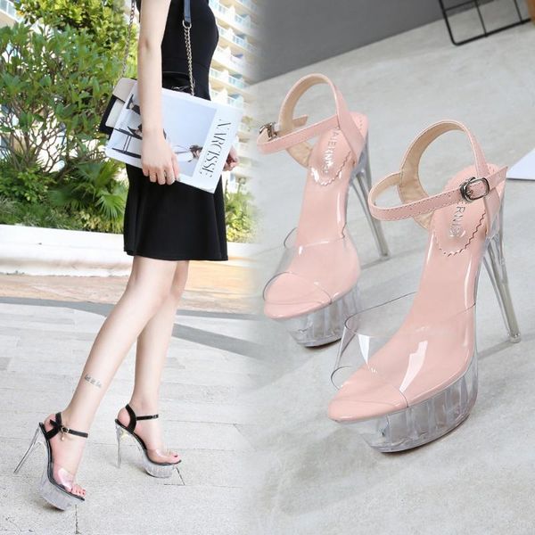 14cm crystal thin high heels pumps women shoes pointed toe pvc clear platform wedding dress woman chaussures femme sandals, Black
14cm crystal thin high heels pumps women shoes pointed toe pvc clear platform wedding dress woman chaussures femme sandals, Black