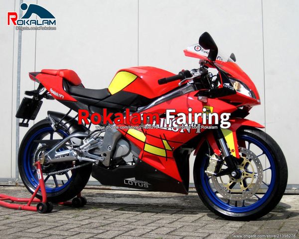 bodyworks for aprilia rs125 06 07 08 09 10 11 fairing cover rs 125 2006-2011 red yellow street bike cowling set (injection molding)
bodyworks for aprilia rs125 06 07 08 09 10 11 fairing cover rs 125 2006-2011 red yellow street bike cowling set (injection molding)