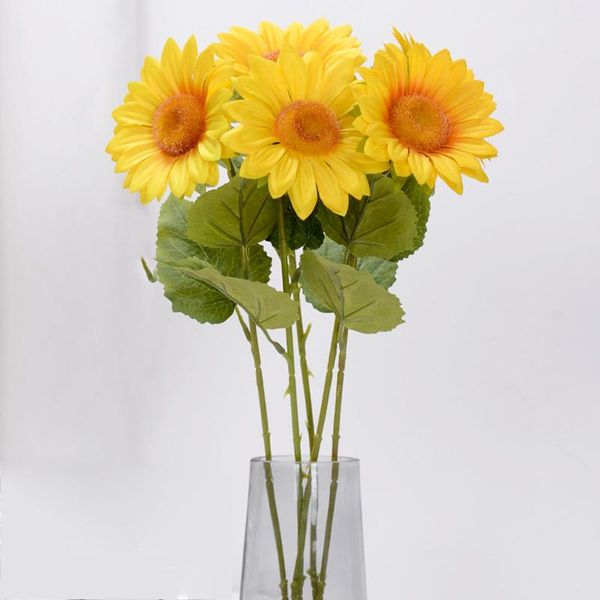 decorative flowers & wreaths single sunflower simulation flower home living room decoration fake silk bobo ball sun garden
decorative flowers & wreaths single sunflower simulation flower home living room decoration fake silk bobo ball sun garden