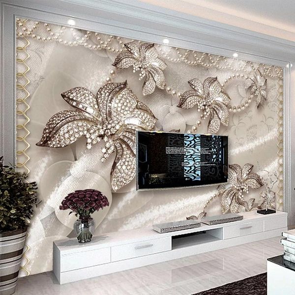 wallpapers po wallpaper 3d stereo luxury jewelry flower living room tv background wall murals eco-friendly waterproof papel de parede
wallpapers po wallpaper 3d stereo luxury jewelry flower living room tv background wall murals eco-friendly waterproof papel de parede