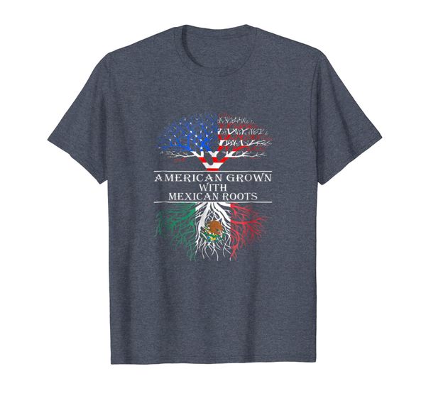american grown with mexican roots t shirts, White;black