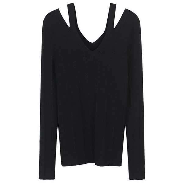 runway elegant cold shoulder knitted sweater women jumper fashion long sleeve hollow out female spring ladies pullovers slim women's sw, White;black
runway elegant cold shoulder knitted sweater women jumper fashion long sleeve hollow out female spring ladies pullovers slim women's sw, White;black