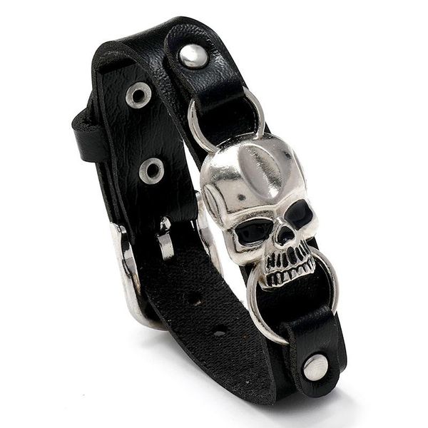 bangle jessingshow 2021 leather bracelets for women mens adjustable & bangles metal skull accessories jewelry halloween gifts, Black
bangle jessingshow 2021 leather bracelets for women mens adjustable & bangles metal skull accessories jewelry halloween gifts, Black