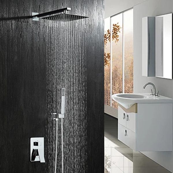 beiluode square shower faucet set wall mounted rainfall solid brass system kit 2-way mixer la1011 bathroom sets
beiluode square shower faucet set wall mounted rainfall solid brass system kit 2-way mixer la1011 bathroom sets
