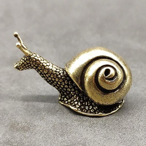 solid brass snail small ornaments tea pet ceremony vintage copper simulation animal toy figurines miniatures home decorations decorative obj
solid brass snail small ornaments tea pet ceremony vintage copper simulation animal toy figurines miniatures home decorations decorative obj
